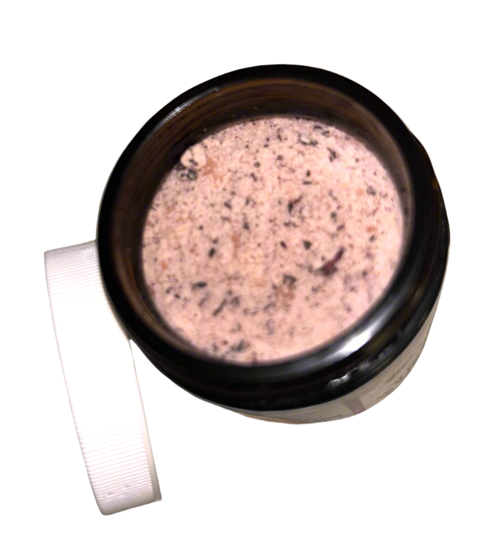 Exfoliantes corporales del Himalaya con infusión de hibisco