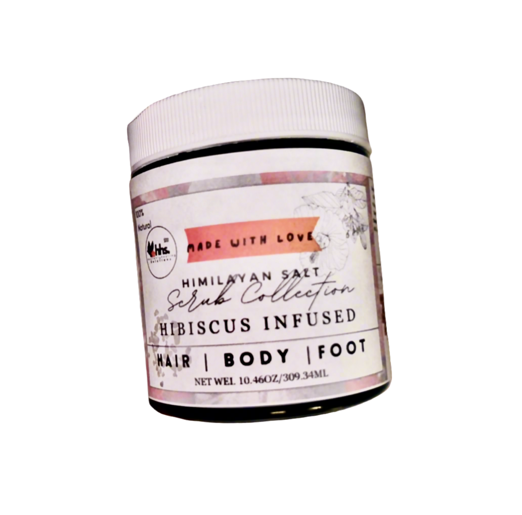 Exfoliantes corporales del Himalaya con infusión de hibisco