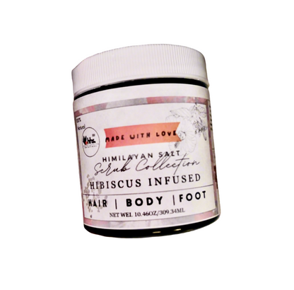 Hibiscus-Infused  Himalayan Body Scrubs